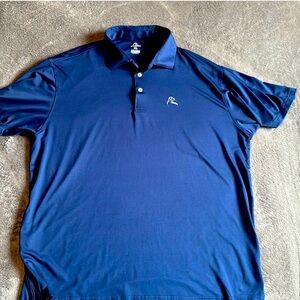 Rhoback navy blue polo